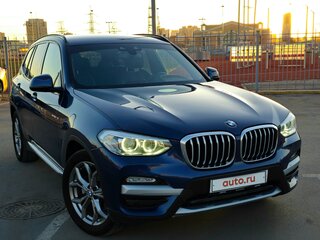 2019 BMW X3 18d III (G01), синий, 3050000 рублей, вид 3