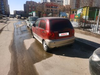 2005 Daewoo Matiz Best I Рестайлинг, красный, 95000 рублей, вид 2