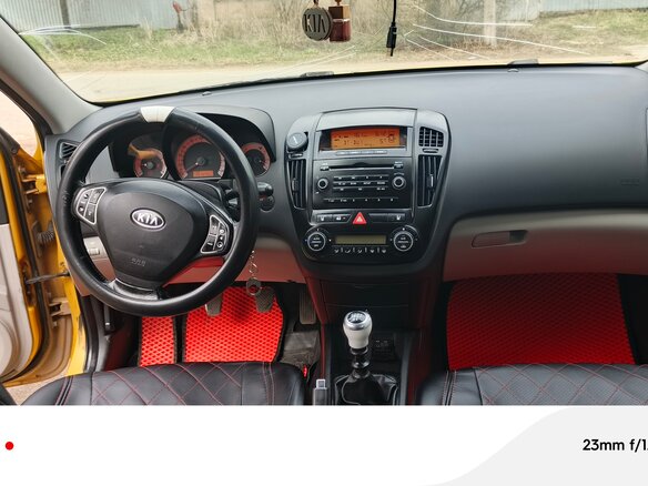 2009 Kia Ceed I, золотистый, 620000 рублей - вид 5