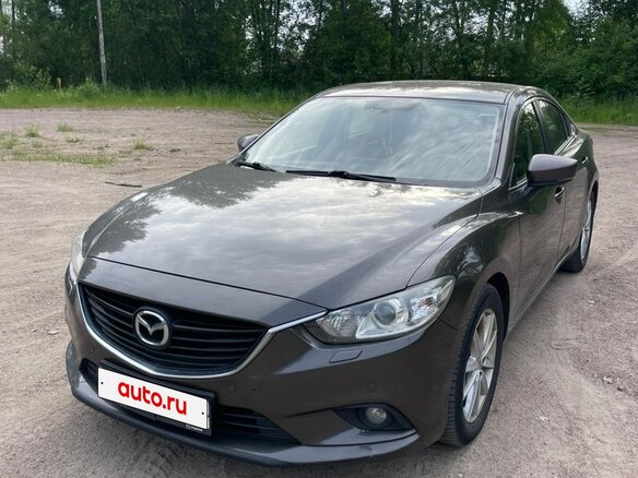 2017 Mazda 6 III (GJ) Рестайлинг, коричневый, 1800000 рублей