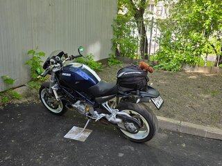 2004 Ducati Monster S4, синий, 450000 рублей, вид 3