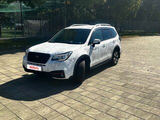 2017 Subaru Forester IV Рестайлинг 2, белый, 1580000 рублей, вид 2