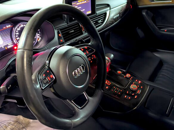 2013 Audi A6 IV (C7), чёрный, 1900000 рублей - вид 21
