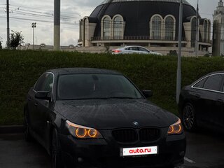 2006 BMW 5 серии 525xi V (E60/E61), чёрный, 1300000 рублей, вид 4