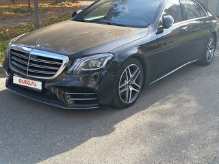 2018 Mercedes-Benz S-Класс 350 d Long VI (W222, C217) Рестайлинг, чёрный, 4400000 рублей, вид 1