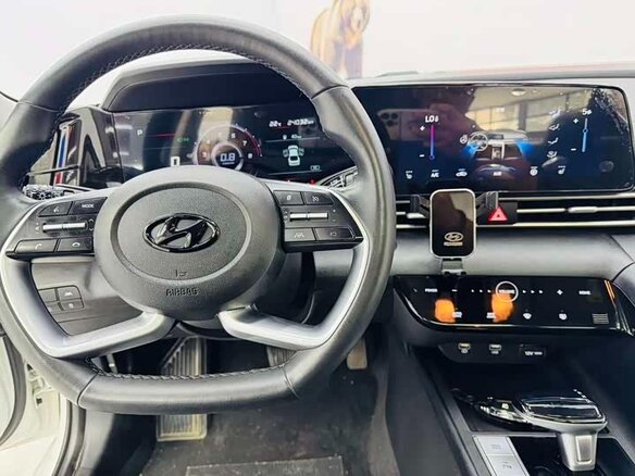 2023 Hyundai Elantra VII (CN7), белый - вид 5