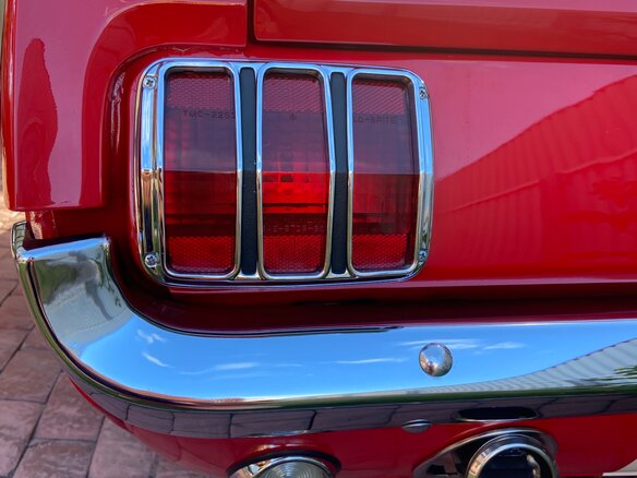 1965 Ford Mustang I, красный - вид 6