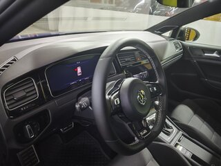 2018 Volkswagen Golf R VII Рестайлинг, синий, 3500000 рублей, вид 5