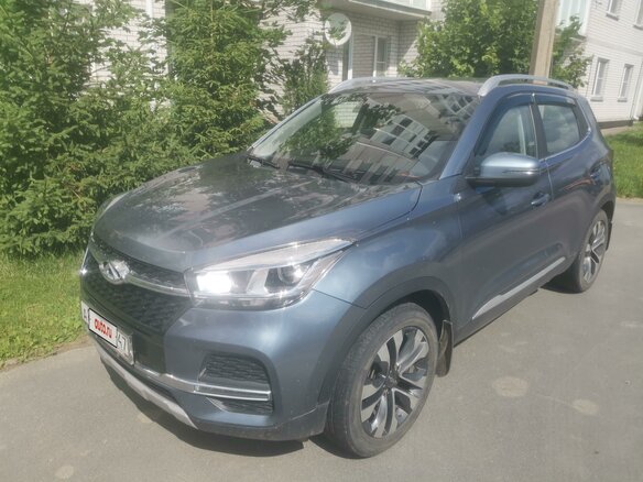 2019 Chery Tiggo 4 I Рестайлинг, серый, 1400000 рублей - вид 2
