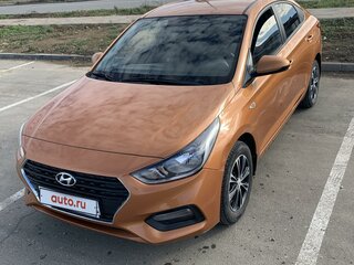 2017 Hyundai Solaris II, оранжевый, 1100000 рублей, вид 1