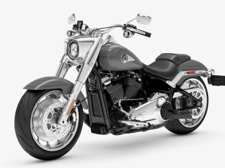 2026 Harley-Davidson Fat Boy, серебристый, 3404150 рублей, вид 2