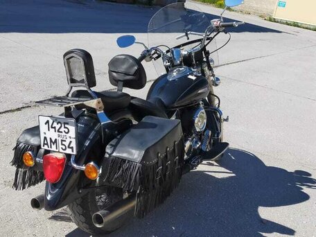 2002 Yamaha XVS1100, чёрный, 545000 рублей, вид 4