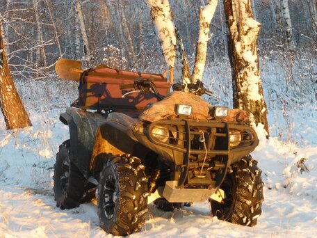 2008 Yamaha Grizzly 700, зелёный, 729000 рублей, вид 2