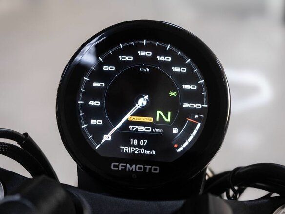 2025 CFMoto 450CL-C, серый, 661410 рублей - вид 9