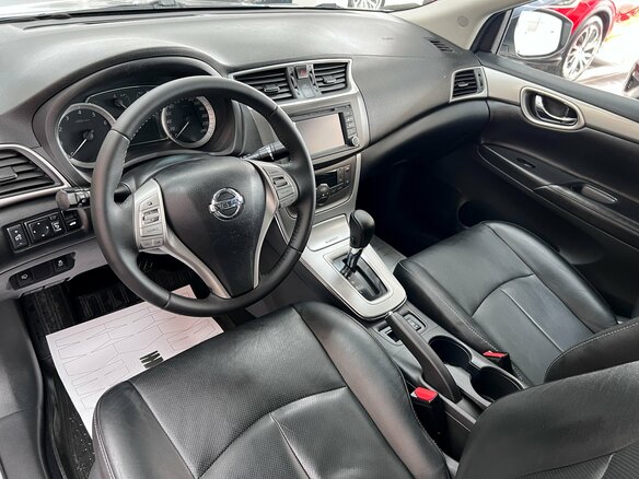 2015 Nissan Sentra VII (B17), серебристый - вид 7