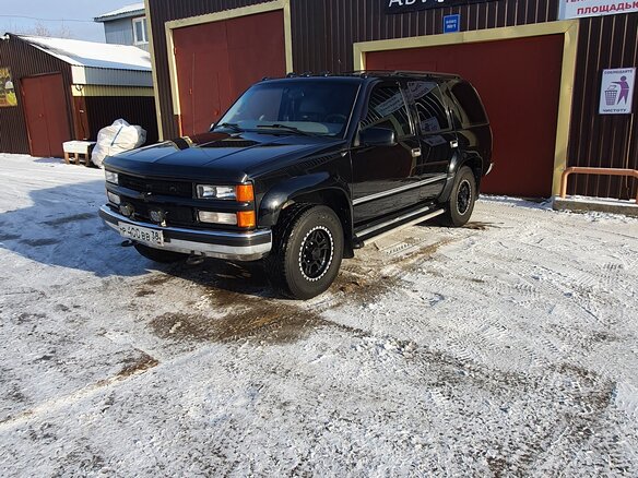 1997 Chevrolet Tahoe I, чёрный, 1300000 рублей - вид 23