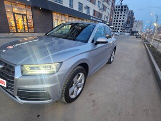 2018 Audi Q5 II (FY), серебристый, 3250000 рублей, вид 1