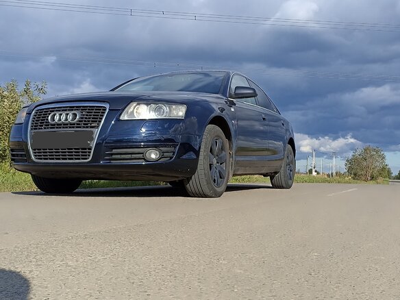 2007 Audi A6 III (C6), синий - вид 3