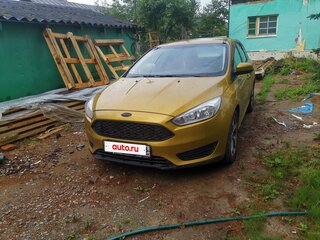 2016 Ford Focus III Рестайлинг, жёлтый, 737000 рублей, вид 1