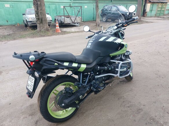 2003 BMW R 1150 R, зелёный - вид 7