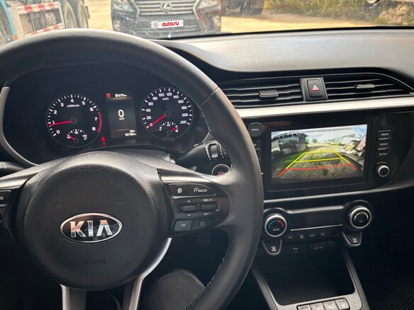 2021 Kia Rio IV Рестайлинг, коричневый, 1930000 рублей - вид 6