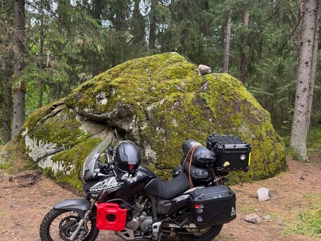 2010 Honda XL700V Transalp, чёрный, 680000 рублей, вид 5