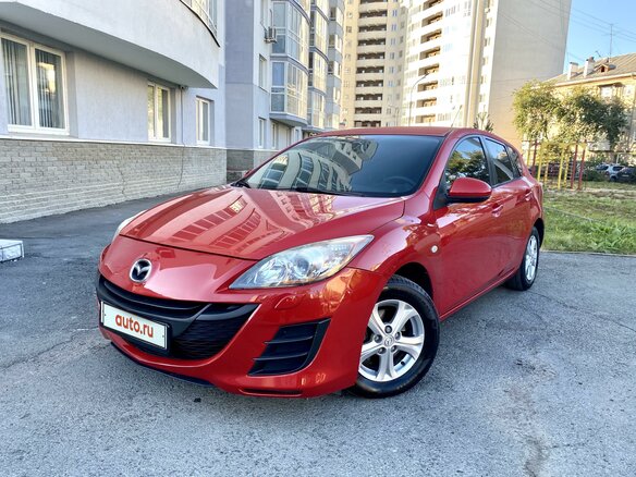2009 Mazda 3 II (BL), красный - вид 6
