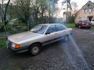 1987 Audi 100 III (C3), золотистый, 350000 рублей, вид 2
