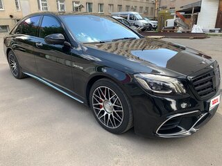 2014 Mercedes-Benz S-Класс AMG 63 AMG Long III (W222, C217), чёрный, 5500000 рублей, вид 4