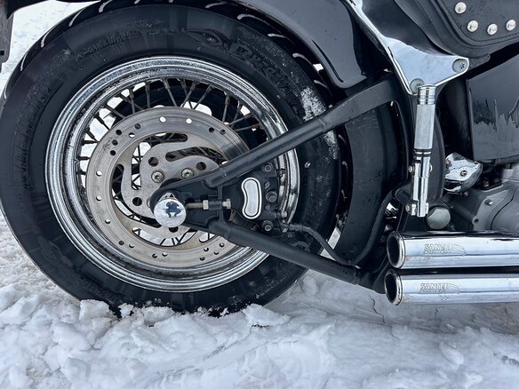 2001 Harley-Davidson Softail Standard, чёрный, 789000 рублей - вид 2