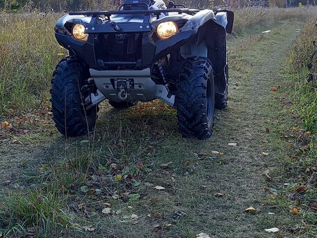 2010 Yamaha Grizzly 550, зелёный, 690000 рублей, вид 4