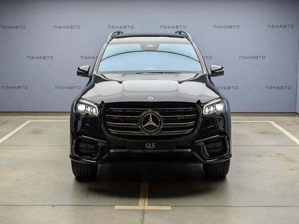 2026 Mercedes-Benz GLS 450 II (X167) Рестайлинг, чёрный - вид 1