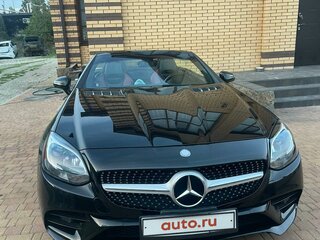 2017 Mercedes-Benz SLC 300 I (R172), чёрный, 3700000 рублей, вид 3
