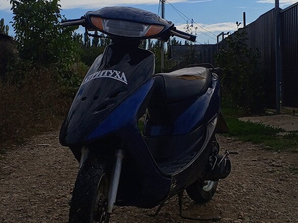 2001 Honda Dio, синий, 35000 рублей - вид 4