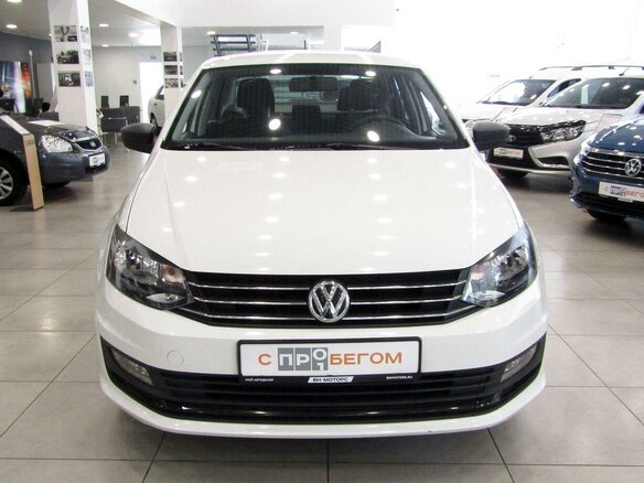 2018 Volkswagen Polo V Рестайлинг, белый - вид 6