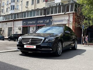 2017 Mercedes-Benz S-Класс 350 d Long VI (W222, C217) Рестайлинг, чёрный, 5000000 рублей, вид 2