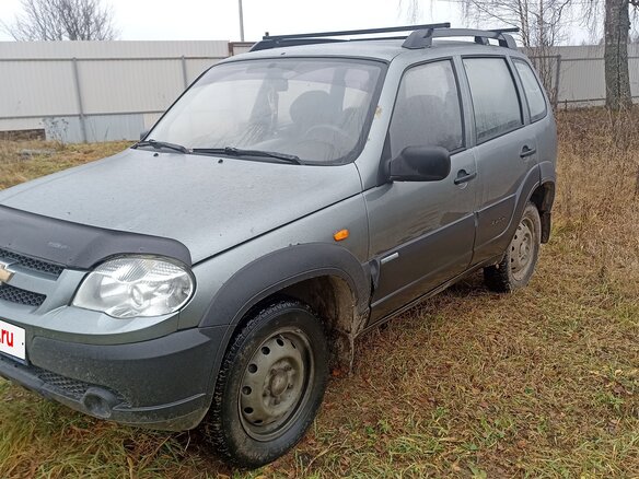 2010 Chevrolet Niva I Рестайлинг, серый, 300000 рублей - вид 4