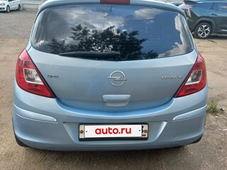 2008 Opel Corsa D, голубой, 590000 рублей, вид 3