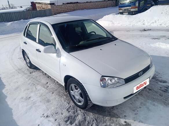 2010 Lada (ВАЗ) Kalina I, белый, 200000 рублей - вид 1