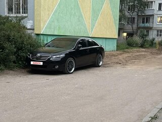 2011 Toyota Camry VI (XV40) Рестайлинг, чёрный, 1250000 рублей, вид 3