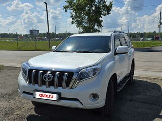 2016 Toyota Land Cruiser Prado 150 Series Рестайлинг 1, белый, 5250000 рублей, вид 4