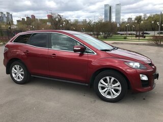 2011 Mazda CX-7 I Рестайлинг, красный, 1250000 рублей, вид 3