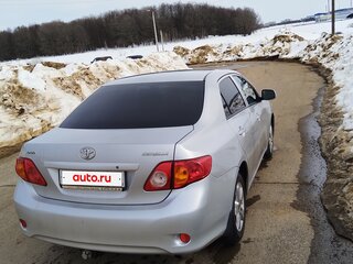 2008 Toyota Corolla X (E140, E150), серебристый, 610000 рублей, вид 4
