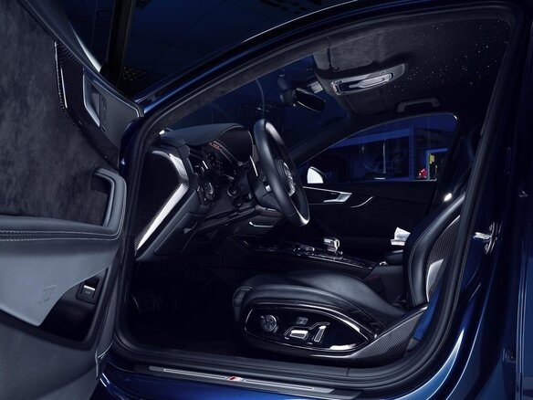 2019 Audi A4 V (B9), синий, 4750000 рублей - вид 6