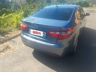 2013 Kia Rio 4-speed III, голубой, 860000 рублей, вид 2