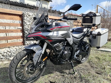 2022 Voge 500DSX Adventure, серый, 529000 рублей, вид 1