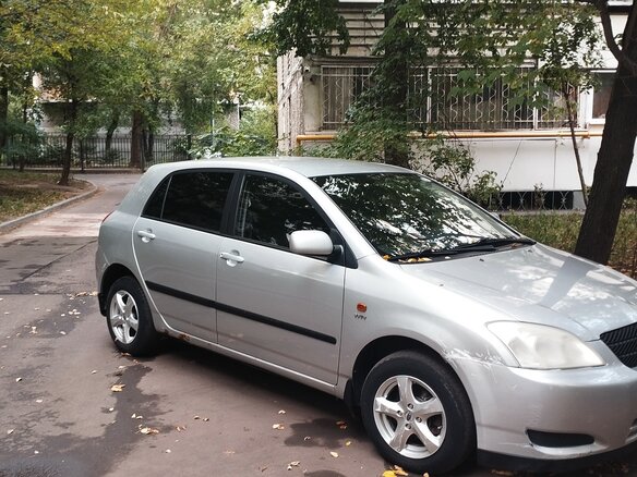 2003 Toyota Corolla IX (E120, E130), серый, 450000 рублей - вид 1