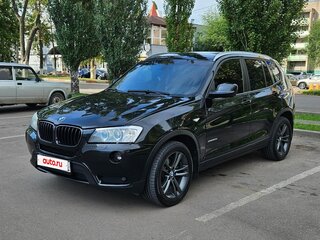 2011 BMW X3 20d xDrive II (F25), чёрный, 1950000 рублей, вид 2