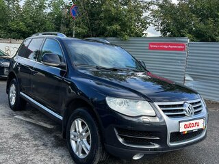 2008 Volkswagen Touareg I Рестайлинг, чёрный, 950000 рублей, вид 4