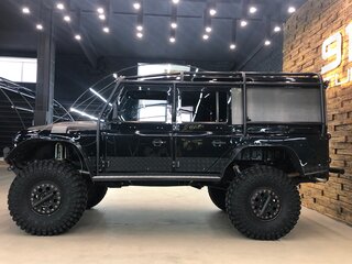 2009 Land Rover Defender Base Utility 110 I Рестайлинг, чёрный, 4750000 рублей, вид 2